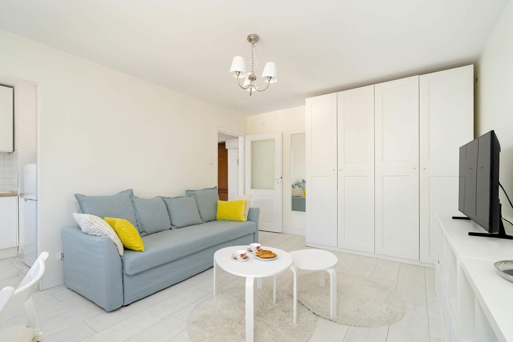 Grochowska Bright With Desk By Renters Poznan